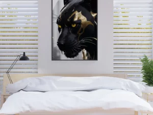 tableau-black-panthere-noire-sama-tableau