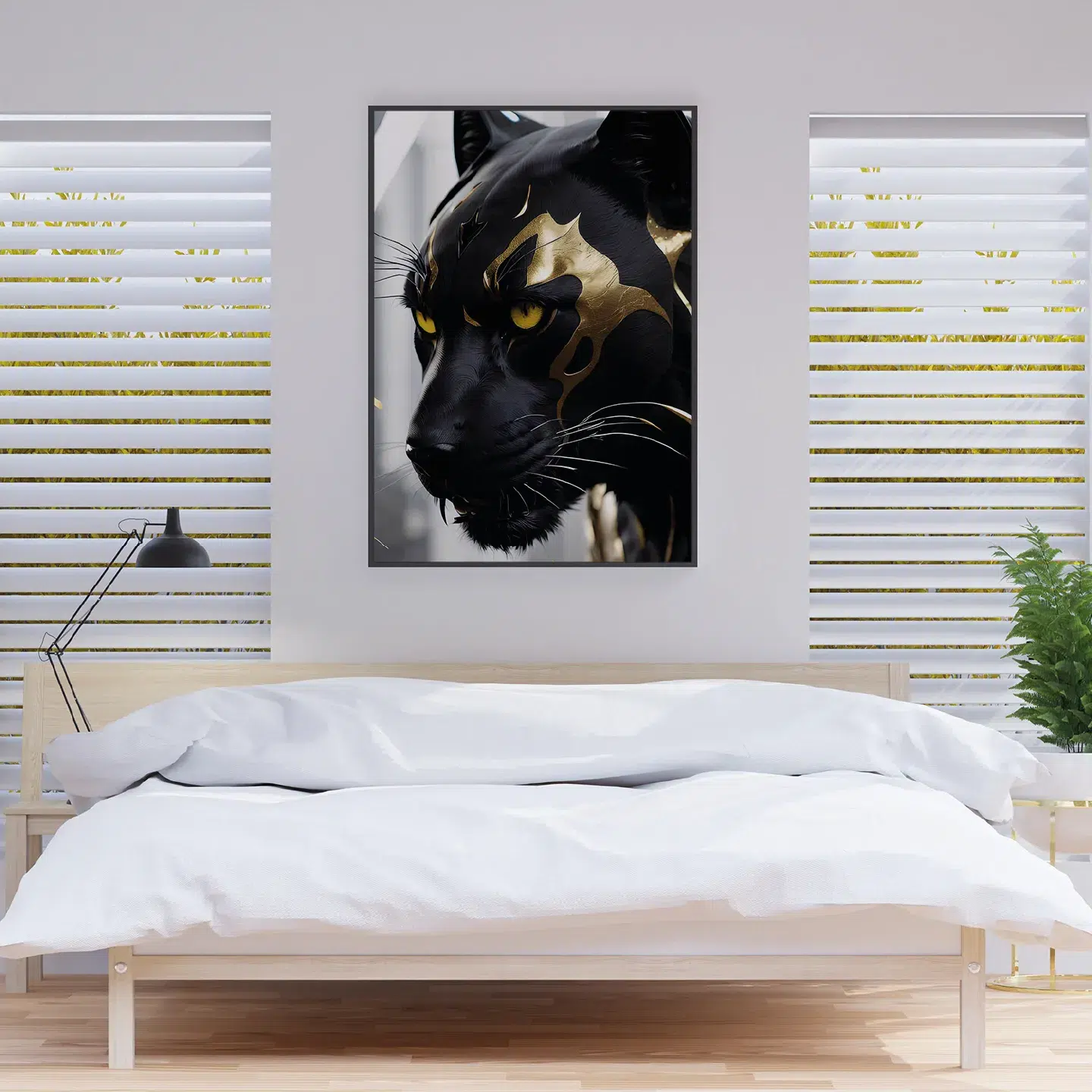 tableau-black-panthere-noire-sama-tableau